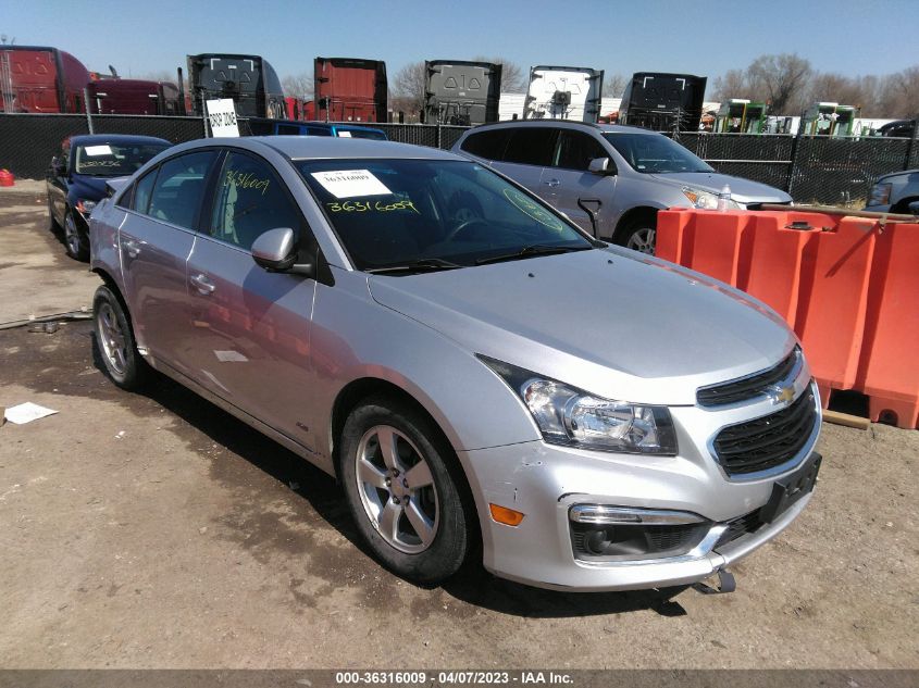 2015 CHEVROLET CRUZE LT - 1G1PC5SB2F7167776