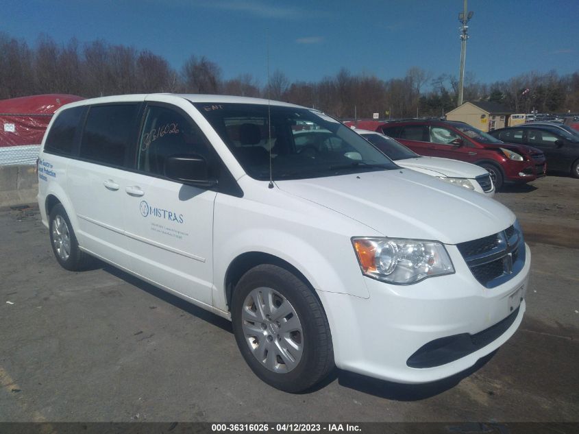 2014 DODGE GRAND CARAVAN SE - 2C4RDGBG5ER401829