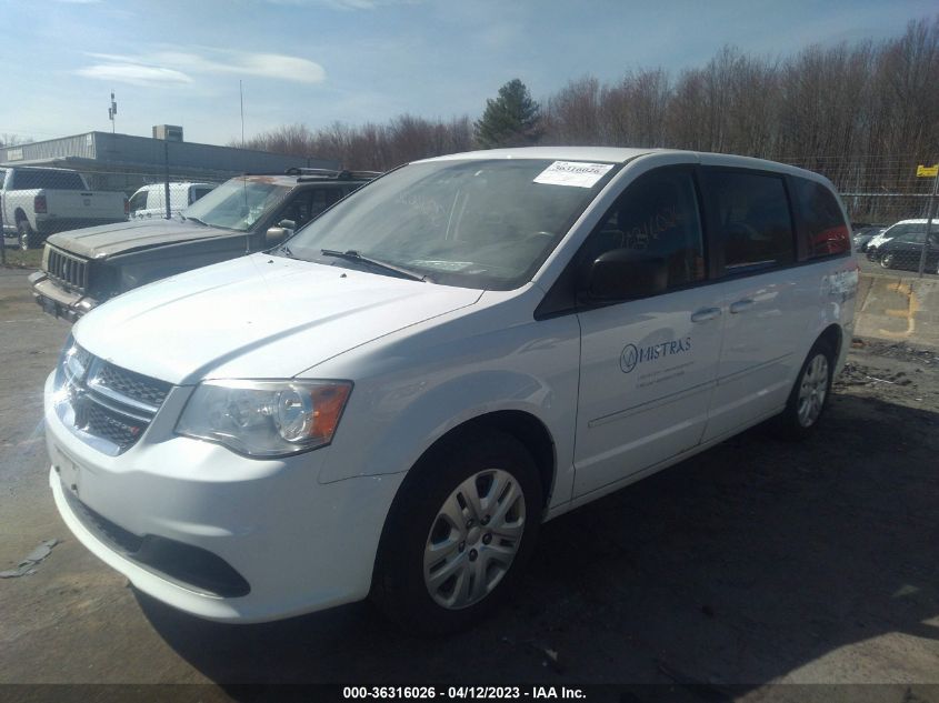 2014 DODGE GRAND CARAVAN SE - 2C4RDGBG5ER401829