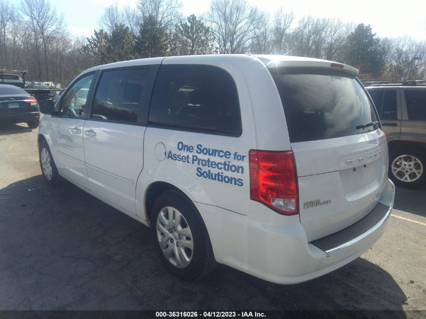 2014 DODGE GRAND CARAVAN SE - 2C4RDGBG5ER401829