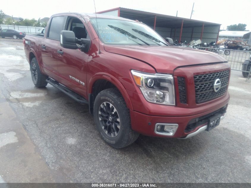 2018 NISSAN TITAN PRO-4X - 1N6AA1E55JN551831