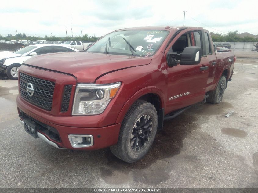 2018 NISSAN TITAN PRO-4X - 1N6AA1E55JN551831