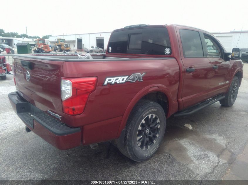 2018 NISSAN TITAN PRO-4X - 1N6AA1E55JN551831