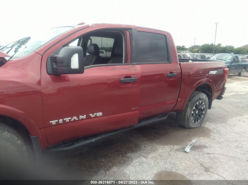 2018 NISSAN TITAN PRO-4X - 1N6AA1E55JN551831