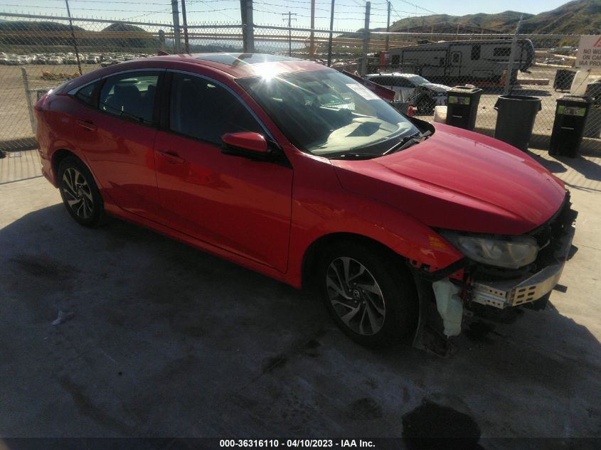 2017 HONDA CIVIC SEDAN EX - 2HGFC2F77HH516267