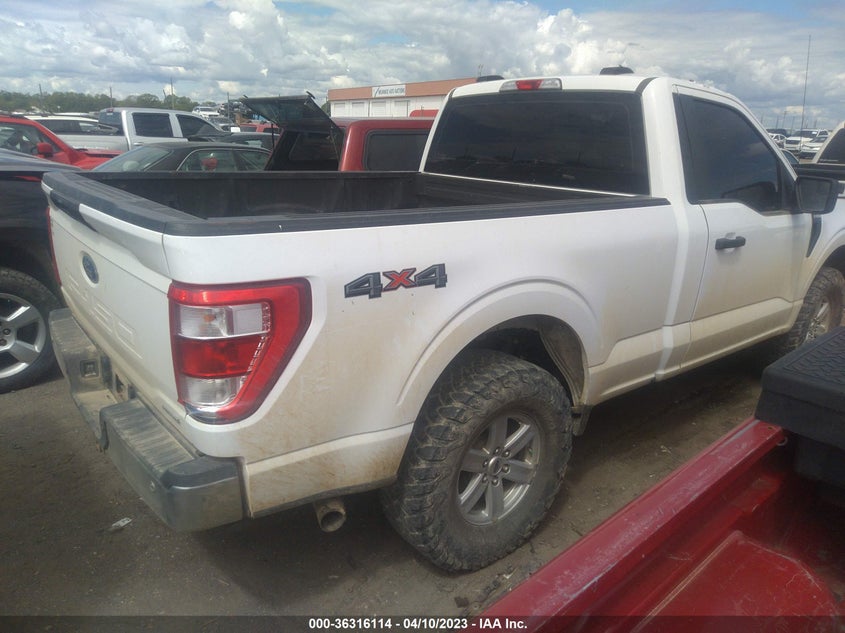 VIN 1FTMF1EP8MKE07750 2021 FORD F-150 XL/XLT