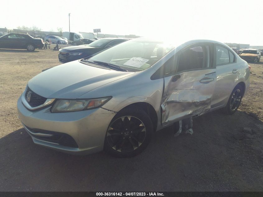 2015 HONDA CIVIC SEDAN LX - 19XFB2F50FE203845