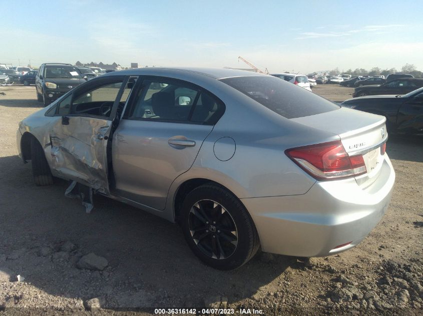 2015 HONDA CIVIC SEDAN LX - 19XFB2F50FE203845