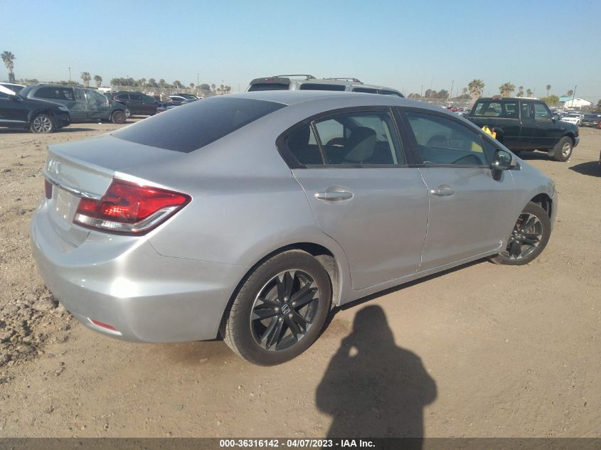 2015 HONDA CIVIC SEDAN LX - 19XFB2F50FE203845