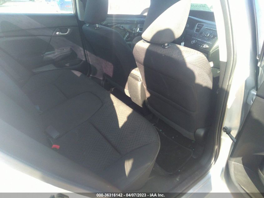 2015 HONDA CIVIC SEDAN LX - 19XFB2F50FE203845
