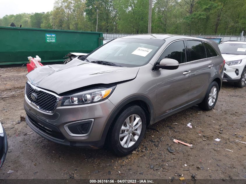 2018 KIA SORENTO L - 5XYPG4A37JG423910