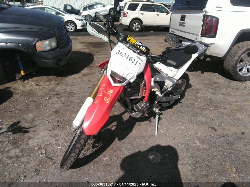 2013 HONDA CRF250 L - MLHMD3810D5002714
