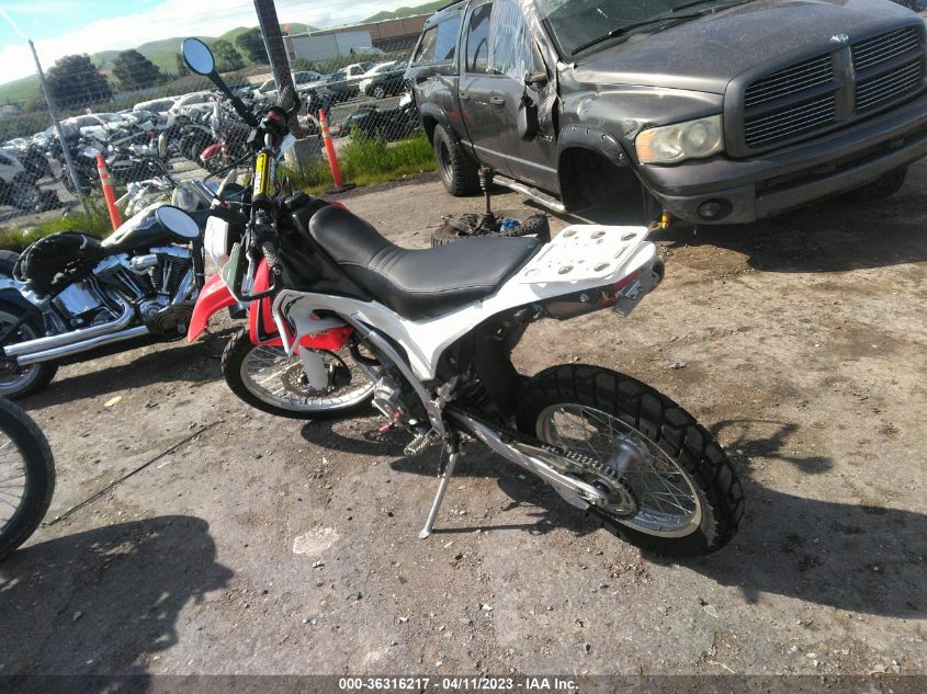 2013 HONDA CRF250 L - MLHMD3810D5002714