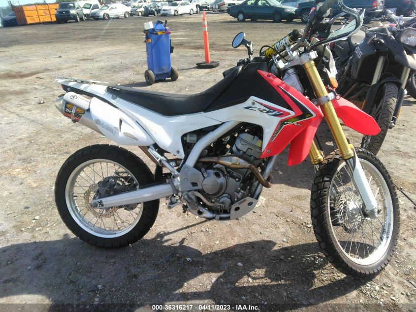 2013 HONDA CRF250 L - MLHMD3810D5002714