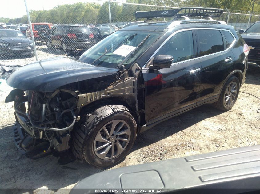 2016 NISSAN ROGUE SL - 5N1AT2MT2GC772807