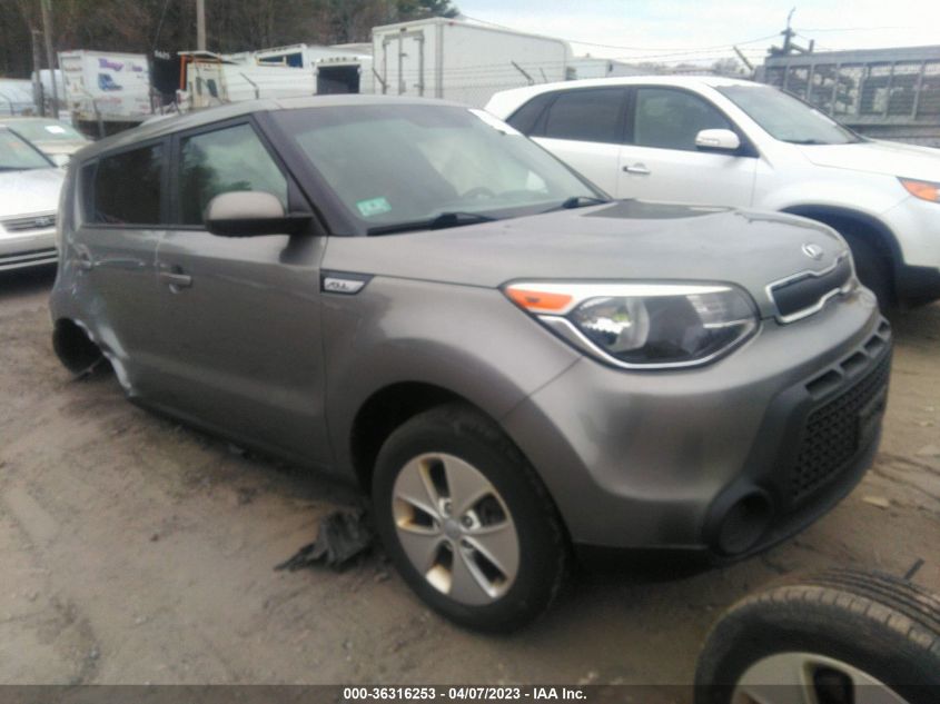 2015 KIA SOUL BASE - KNDJN2A20F7192943