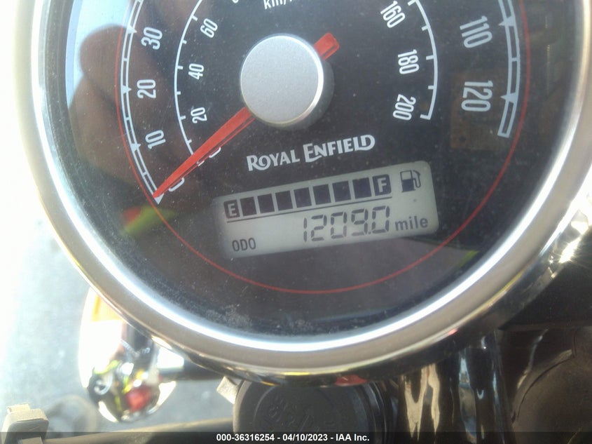 VIN ME3FPN472NK703470 2022 ROYAL ENFIELD MOTORS INT 650