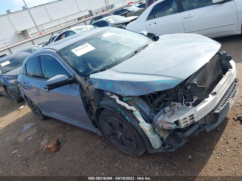 2018 HONDA CIVIC HATCHBACK EX - SHHFK7H55JU234861