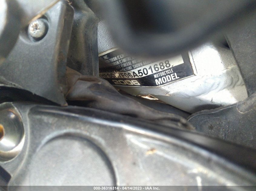2006 HONDA GL1800 1HFSC47F06A501688