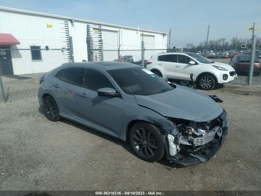2021 HONDA CIVIC HATCHBACK EX - SHHFK7H63MU208675
