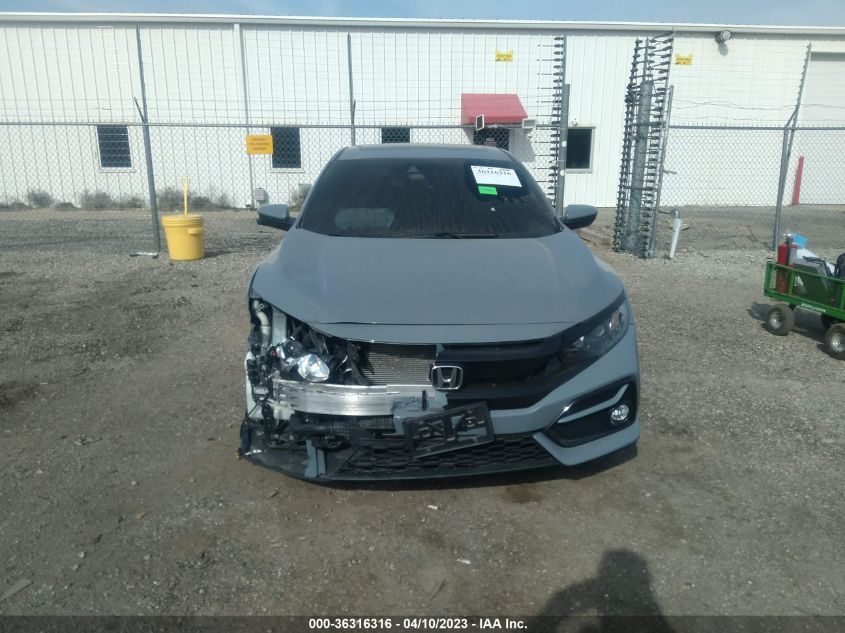 2021 HONDA CIVIC HATCHBACK EX - SHHFK7H63MU208675