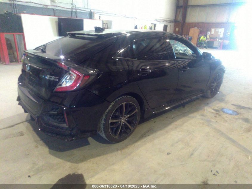 2021 HONDA CIVIC HATCHBACK SPORT TOURING - SHHFK7H9XMU417468