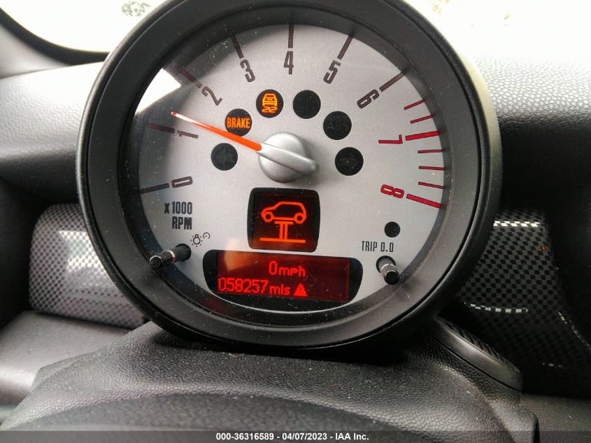 2013 MINI COOPER COUPE S - WMWSX3C59DT408611
