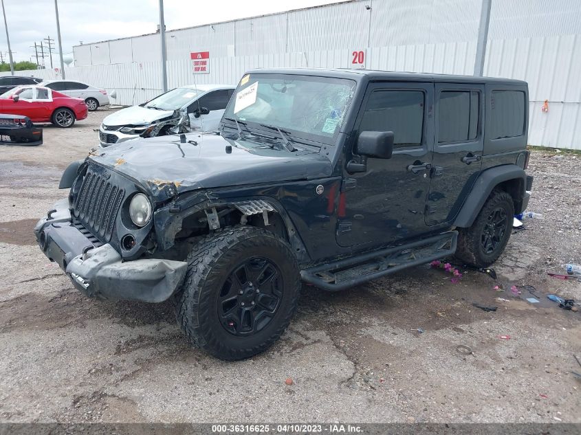 2016 JEEP WRANGLER UNLIMITED WILLYS WHEELER - 1C4BJWDG6GL245183