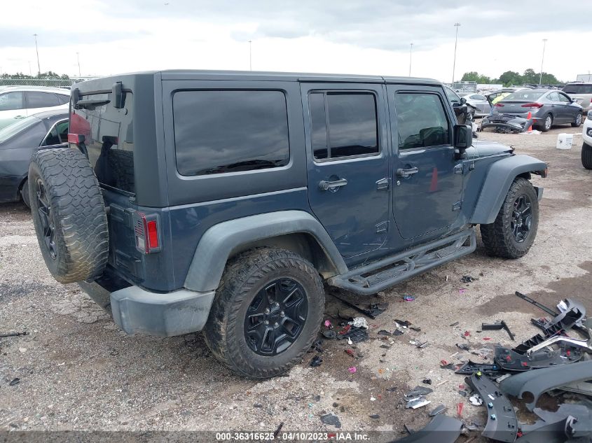2016 JEEP WRANGLER UNLIMITED WILLYS WHEELER - 1C4BJWDG6GL245183