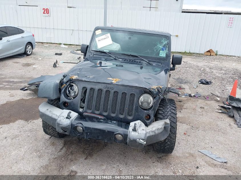2016 JEEP WRANGLER UNLIMITED WILLYS WHEELER - 1C4BJWDG6GL245183