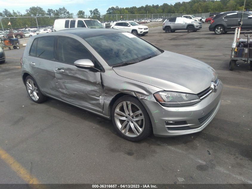 2015 VOLKSWAGEN GOLF TSI SEL - 3VW217AU6FM004962