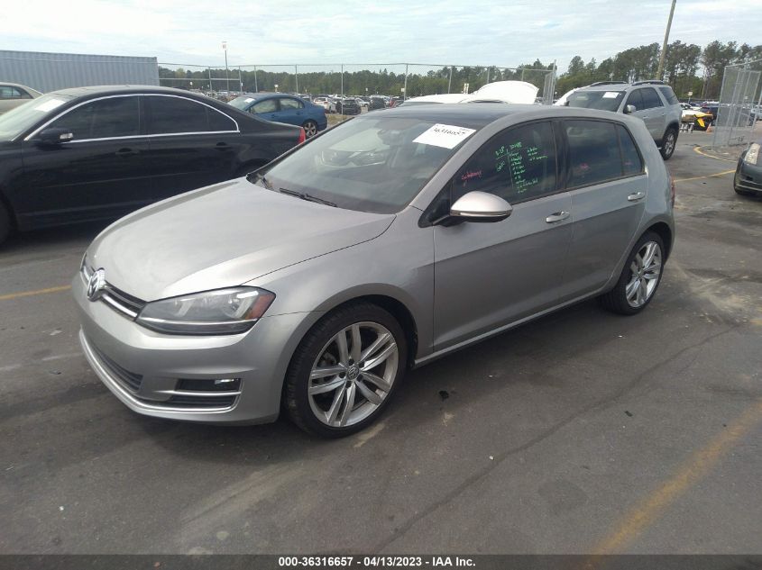 2015 VOLKSWAGEN GOLF TSI SEL - 3VW217AU6FM004962