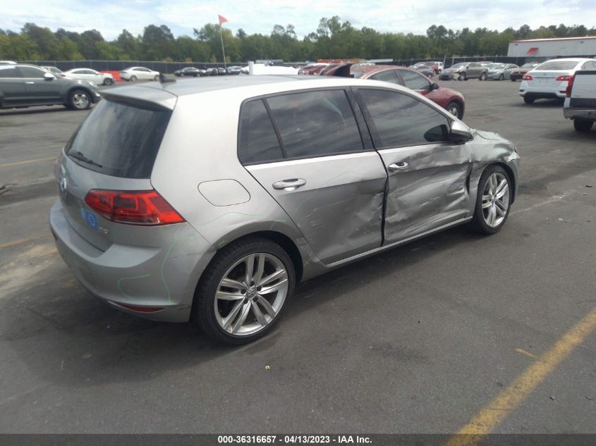2015 VOLKSWAGEN GOLF TSI SEL - 3VW217AU6FM004962