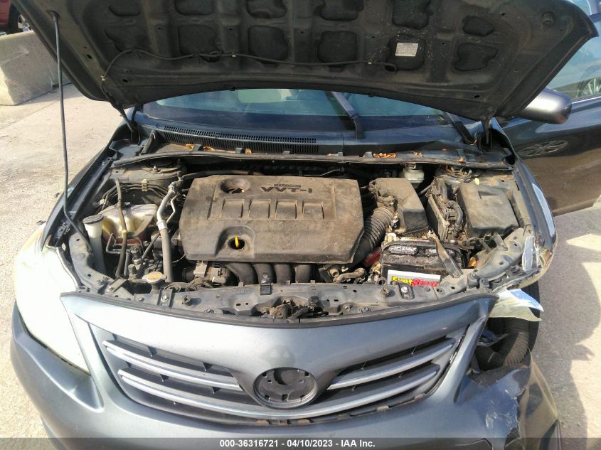 2013 TOYOTA COROLLA L/LE/S - 2T1BU4EE6DC110054