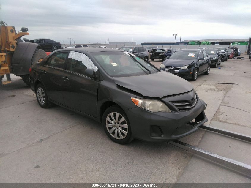 2013 TOYOTA COROLLA L/LE/S - 2T1BU4EE6DC110054