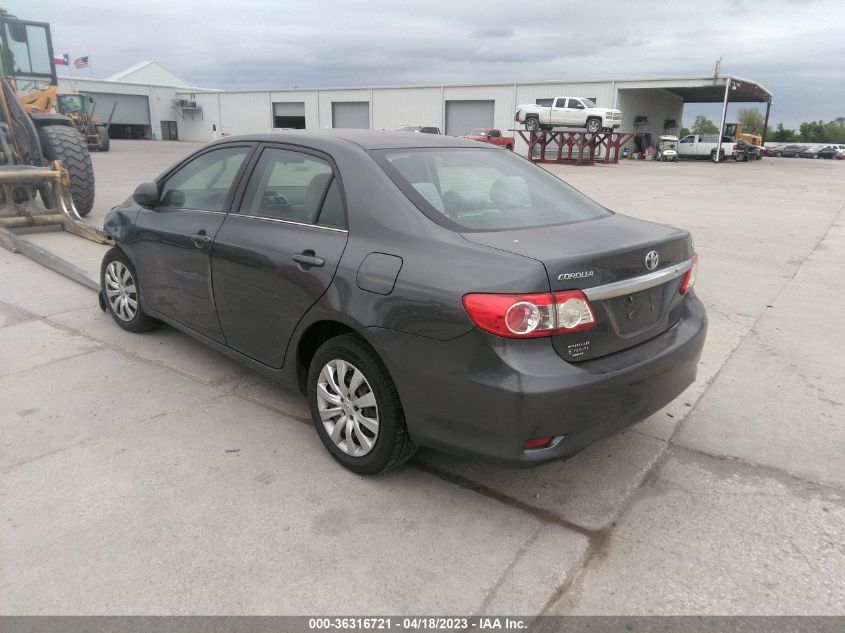2013 TOYOTA COROLLA L/LE/S - 2T1BU4EE6DC110054