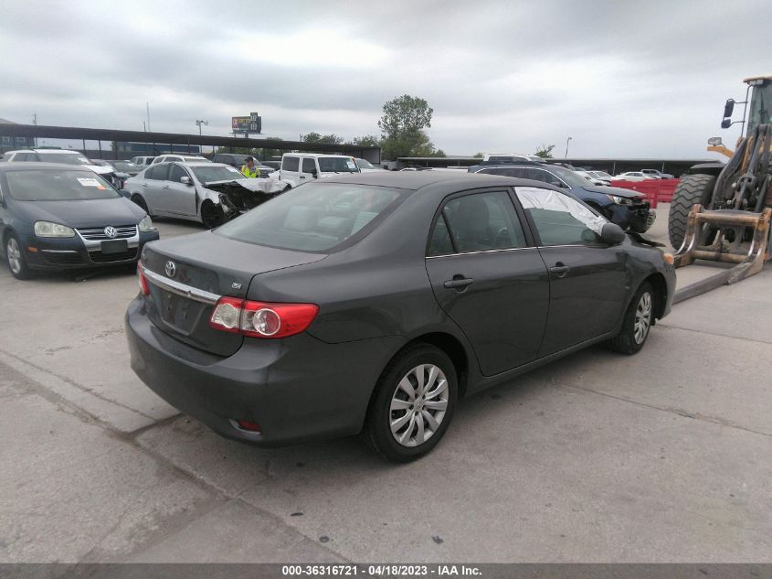 2013 TOYOTA COROLLA L/LE/S - 2T1BU4EE6DC110054