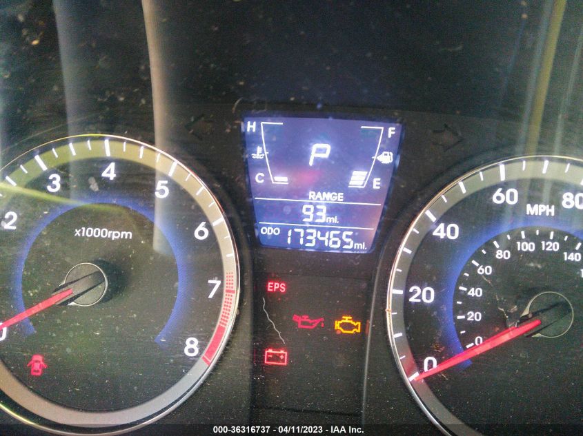 2013 HYUNDAI ACCENT GLS - KMHCT4AE9DU559692