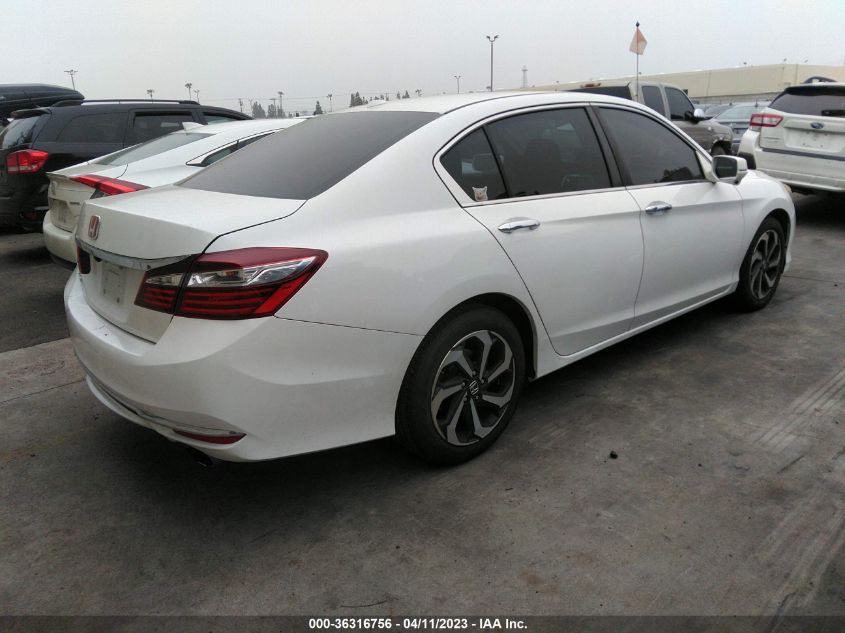 2016 HONDA ACCORD SEDAN EX-L - 1HGCR2F80GA136338