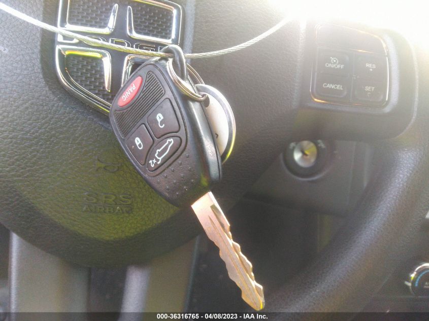 2013 DODGE AVENGER SE - 1C3CDZABXDN594602