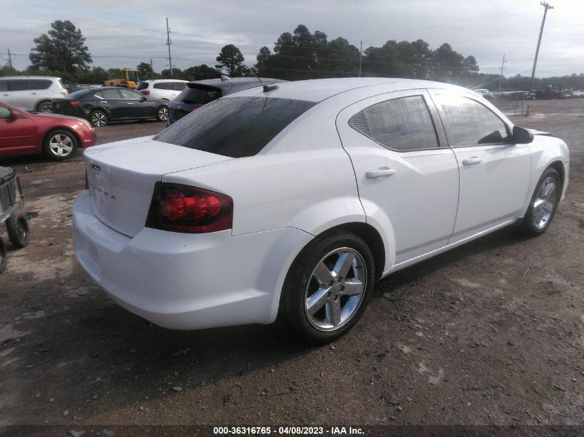 2013 DODGE AVENGER SE - 1C3CDZABXDN594602