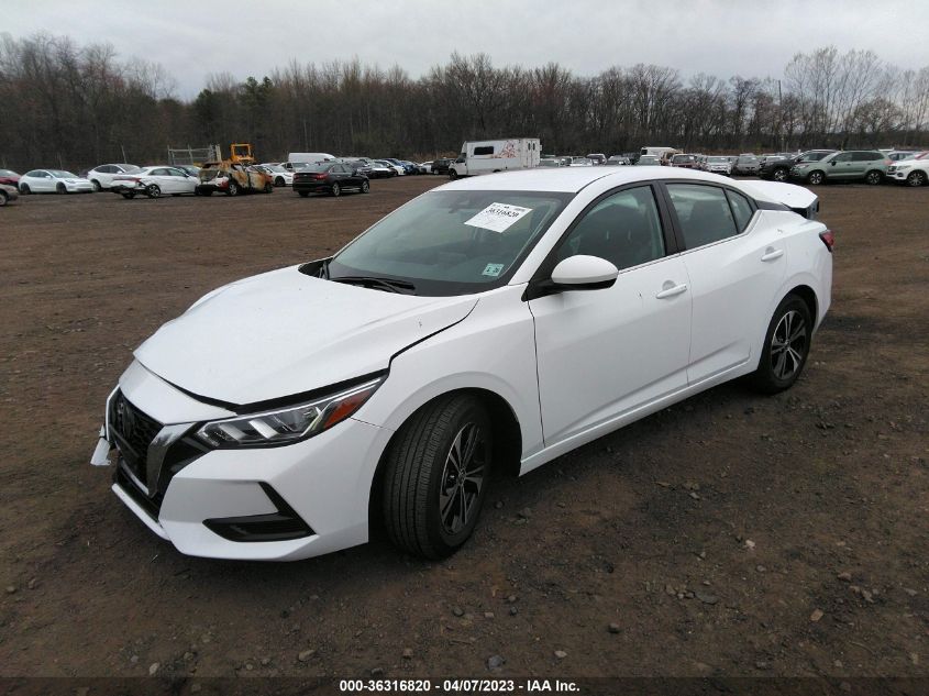 2022 NISSAN SENTRA SV - 3N1AB8CV1NY319122