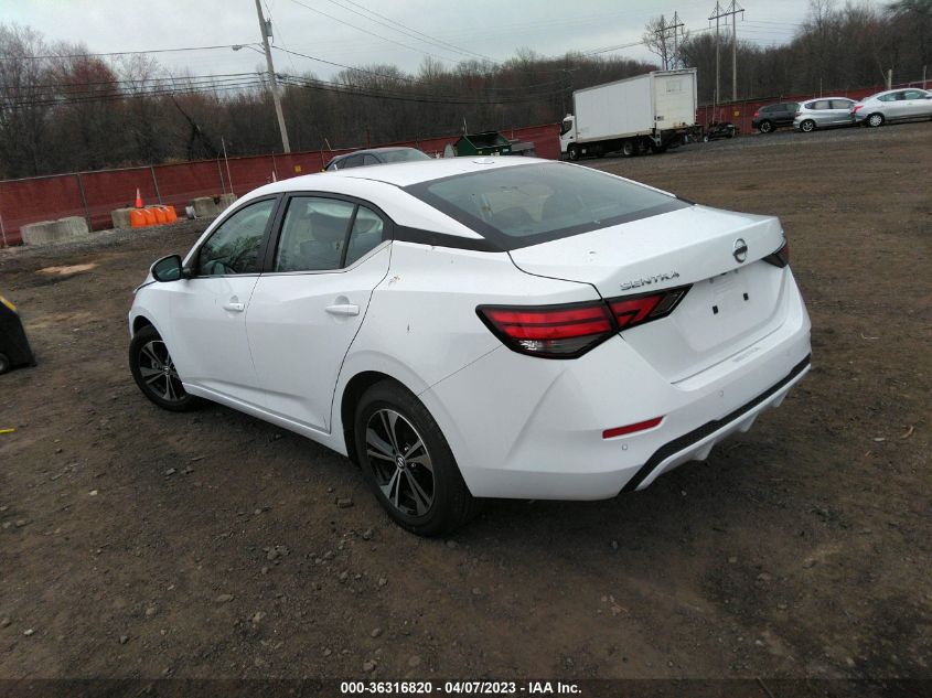 2022 NISSAN SENTRA SV - 3N1AB8CV1NY319122