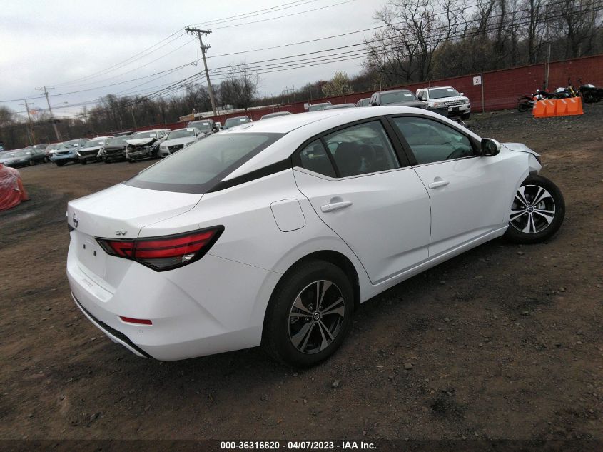 2022 NISSAN SENTRA SV - 3N1AB8CV1NY319122