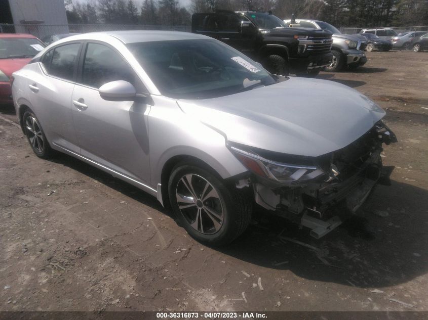 2021 NISSAN SENTRA SV - 3N1AB8CV6MY267002