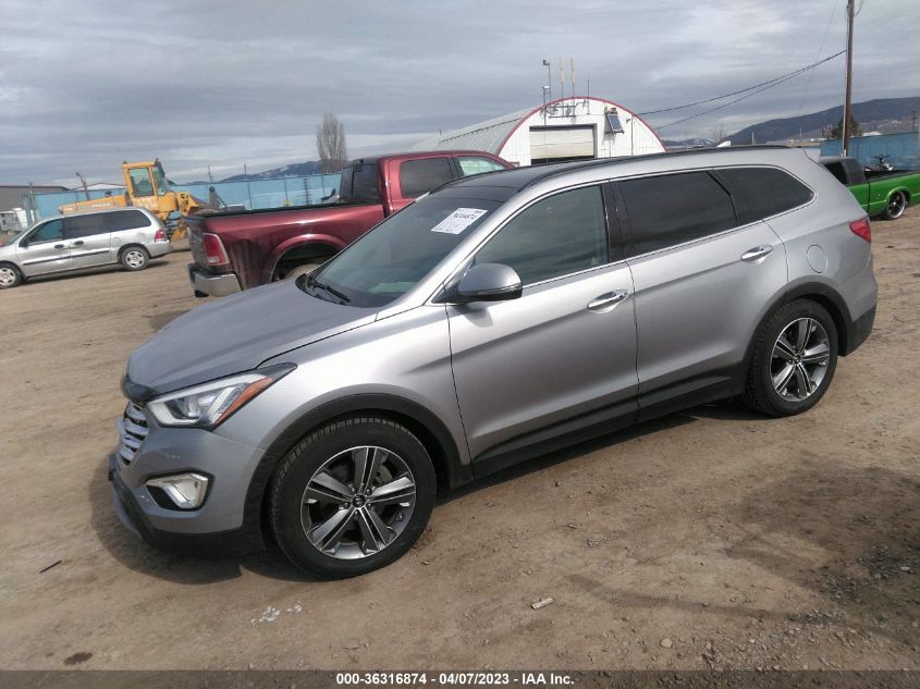 2014 HYUNDAI SANTA FE LIMITED - KM8SRDHF2EU074806
