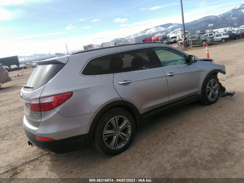 2014 HYUNDAI SANTA FE LIMITED - KM8SRDHF2EU074806