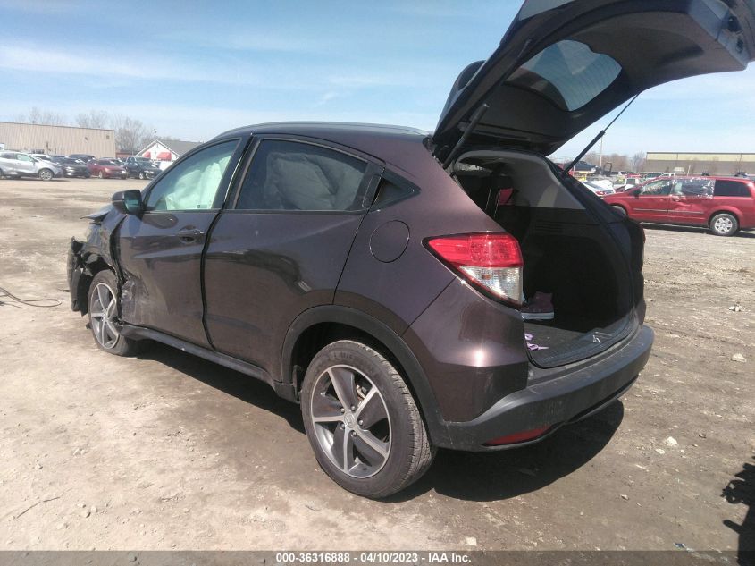 2022 HONDA HR-V EX - 3CZRU6H54NM715554