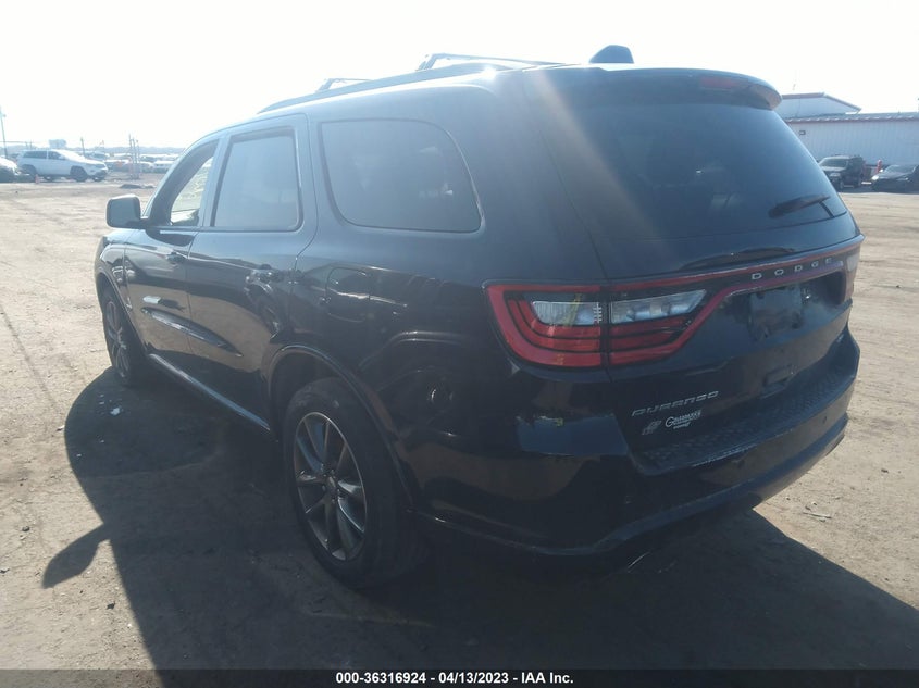 VIN 1C4RDJDG5JC452051 2018 DODGE DURANGO GT