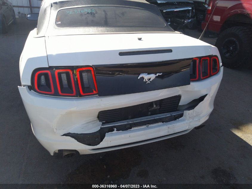 2014 FORD MUSTANG V6 - 1ZVBP8EM9E5299820